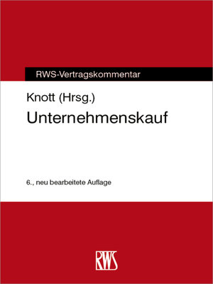 cover image of Unternehmenskauf